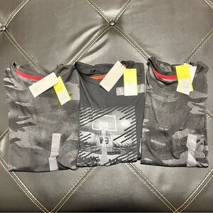 Boys Three Pack Short Sleeve Tees All in Motion NWT